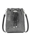 Jimmy Choo Cinch Mini Bucket Bag In Black