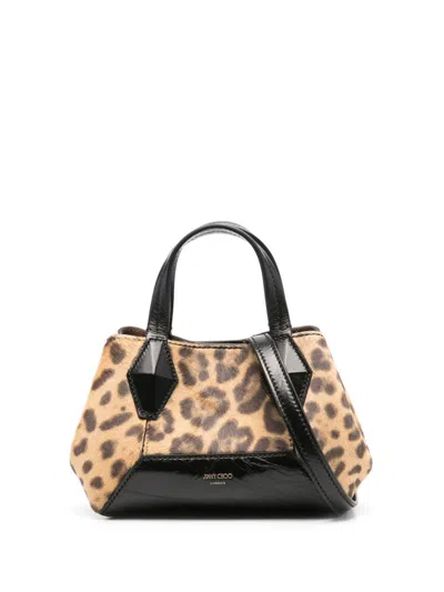 JIMMY CHOO MINI DIAMOND TOTE BAG