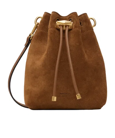 Jimmy Choo Mini Drawstring Shoulder Bag In Multi