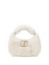 Jimmy Choo Edie Hobo Mini In White