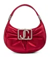 Jimmy Choo Mini Edie Top-handle Bag In Red
