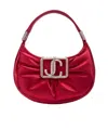 Jimmy Choo Mini Edie Top-handle Bag In Red