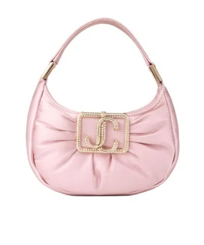 JIMMY CHOO MINI LOGO HANDBAG
