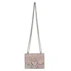 Jimmy Choo Mini Paris Glow In The Dark Bag In Multicolor Glitter In Multi