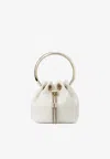 Jimmy Choo Mini Bon Bon Bucket Bag