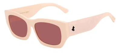 Jimmy Choo Eyewear Cami Square-frame Sunglasses In Nude