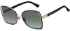 Jimmy Choo Black Women Sunglasses