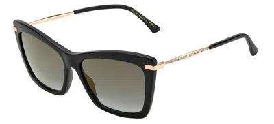 Jimmy Choo Black Acetate Sunglasses