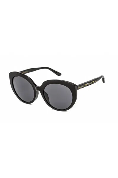 Jimmy Choo Modern Cat-eye Sunglasses Women's (s) In Black
