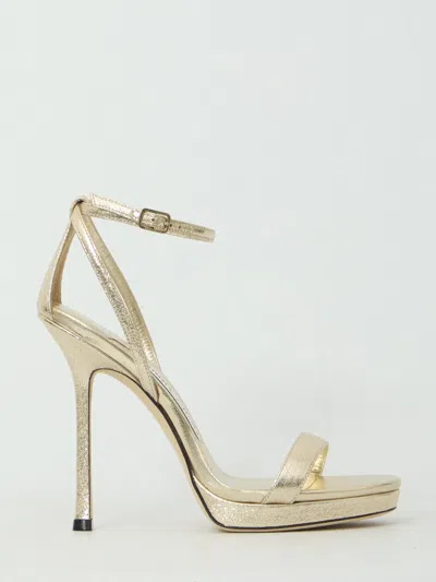 Jimmy Choo Moza 120 Platform Sandals In Gold