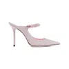 Jimmy Choo Pointed Toe Mules In Beige