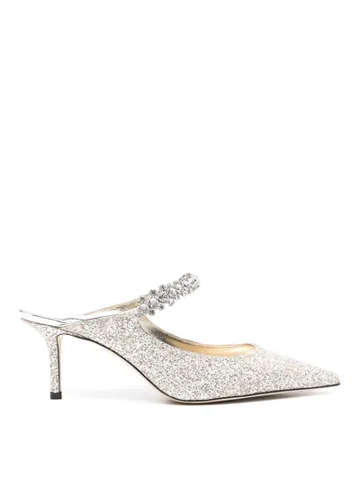 Jimmy Choo Mules In Beige