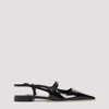 Jimmy Choo 'didi Flat' Black Ballerinas With Shiny Finish