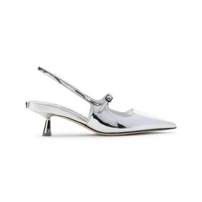 Jimmy Choo Mules In Grey
