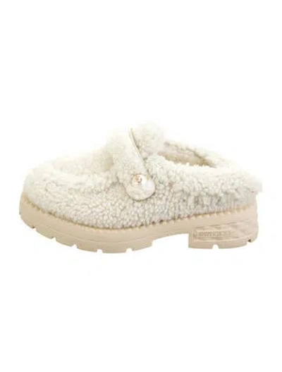 Pre-owned Jimmy Choo Mules In Neutrals