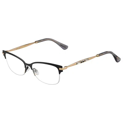 Jimmy Choo Multicolor Metal Frames In Black