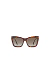 Jimmy Choo Multicolored Logo Sunglasses In Multicolor