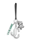 Jimmy Choo Multiple-pendants Charm In Silver