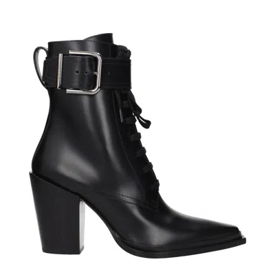 Jimmy Choo Myos Women's Leather Boots Black