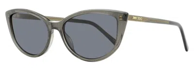 Jimmy Choo Nadia Cat-eye Acetate Sunglasses In Multi