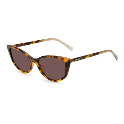 Jimmy Choo Nadia/s 008670 Shiny Havana/brown