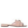 Jimmy Choo Nako Leather Slides