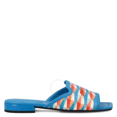 JIMMY CHOO JIMMY CHOO NAKO NAPPA LEATHER FLATS