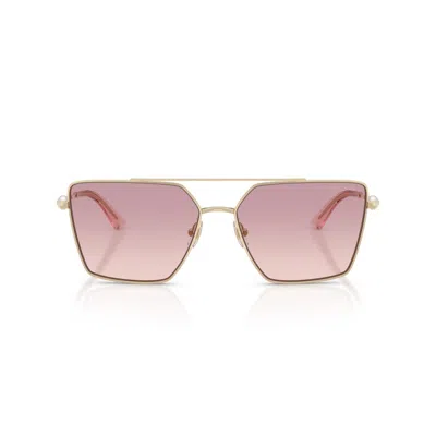 Jimmy Choo Full Frame Sunglasses In Pink