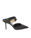 Jimmy Choo Nell 85mm Leather Mules In Black