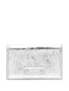 Jimmy Choo Nello Wallet In Silver