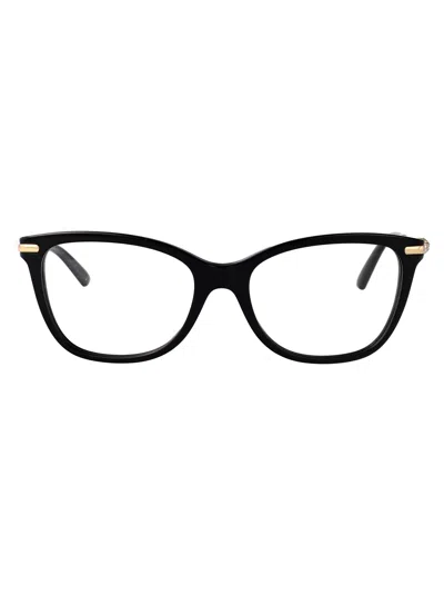 Jimmy Choo Nero Acetate Glasses In Black