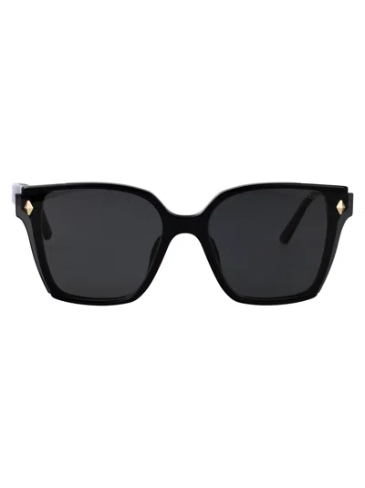 Jimmy Choo 0jc5016d Sunglasses In Black
