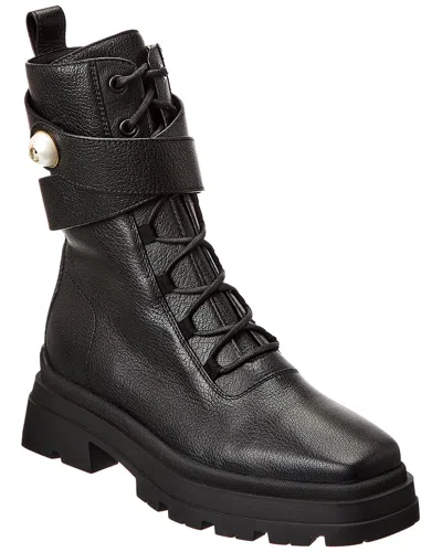 Jimmy Choo Noemi 45 Leather Boot In Black