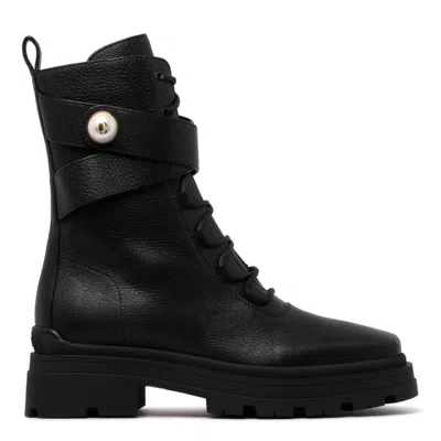 JIMMY CHOO JIMMY CHOO "NOEMI" 45 MM COMBAT BOOTS
