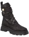 Jimmy Choo Chunky Sole Ankle Boots With Strap Detail In Black