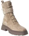 Jimmy Choo Noemi 45 Suede Combat Boots In Brown