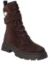 Jimmy Choo Noemi 45 Suede Combat Boots In Brown