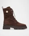 Jimmy Choo Noemi 45 Suede Combat Boots In Multi