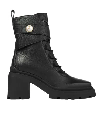 Jimmy Choo Noemi 80 Ankle Boots In Black