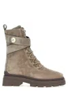 Jimmy Choo Noemi 45 Suede Combat Boots