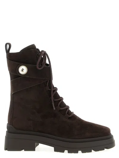 JIMMY CHOO JIMMY CHOO 'NOEMI' COMBAT BOOTS