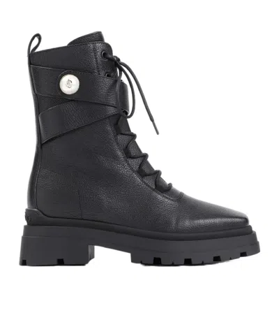 JIMMY CHOO JIMMY CHOO NOEMI 45 LACE-UP ANKLE BOOTS