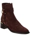 Jimmy Choo Noor 45 Suede Boot In Brown