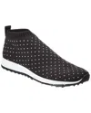 Jimmy Choo Norway Knit Sneaker In Black