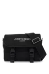 JIMMY CHOO NYLON CROSSBODY BAG ELI WITH SHOULDER