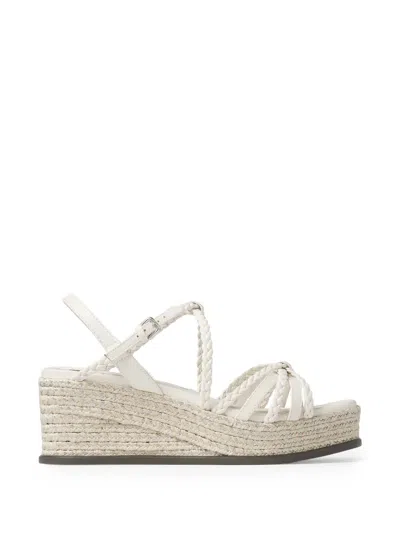 Jimmy Choo Nyra Braided Espadrille Sandals In Multi