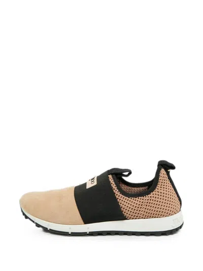 Pre-owned Jimmy Choo Oakland Sneakers In Neutral