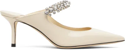 Jimmy Choo Off-white Bing 65 Heels In Neutral