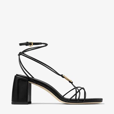 Jimmy Choo Onyxia 70 Sandals In Black