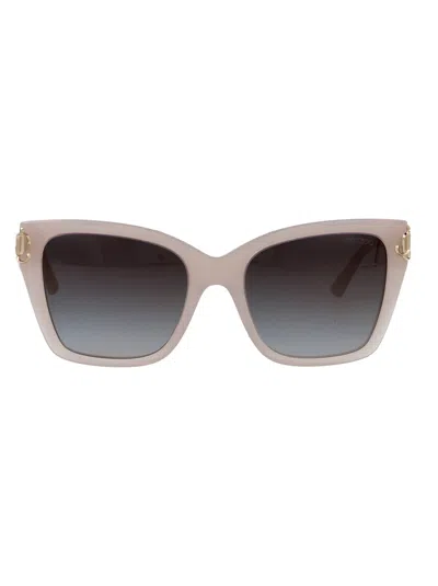 Jimmy Choo Squared Sunglasses 0 Jc5012 50258 G In Neutral